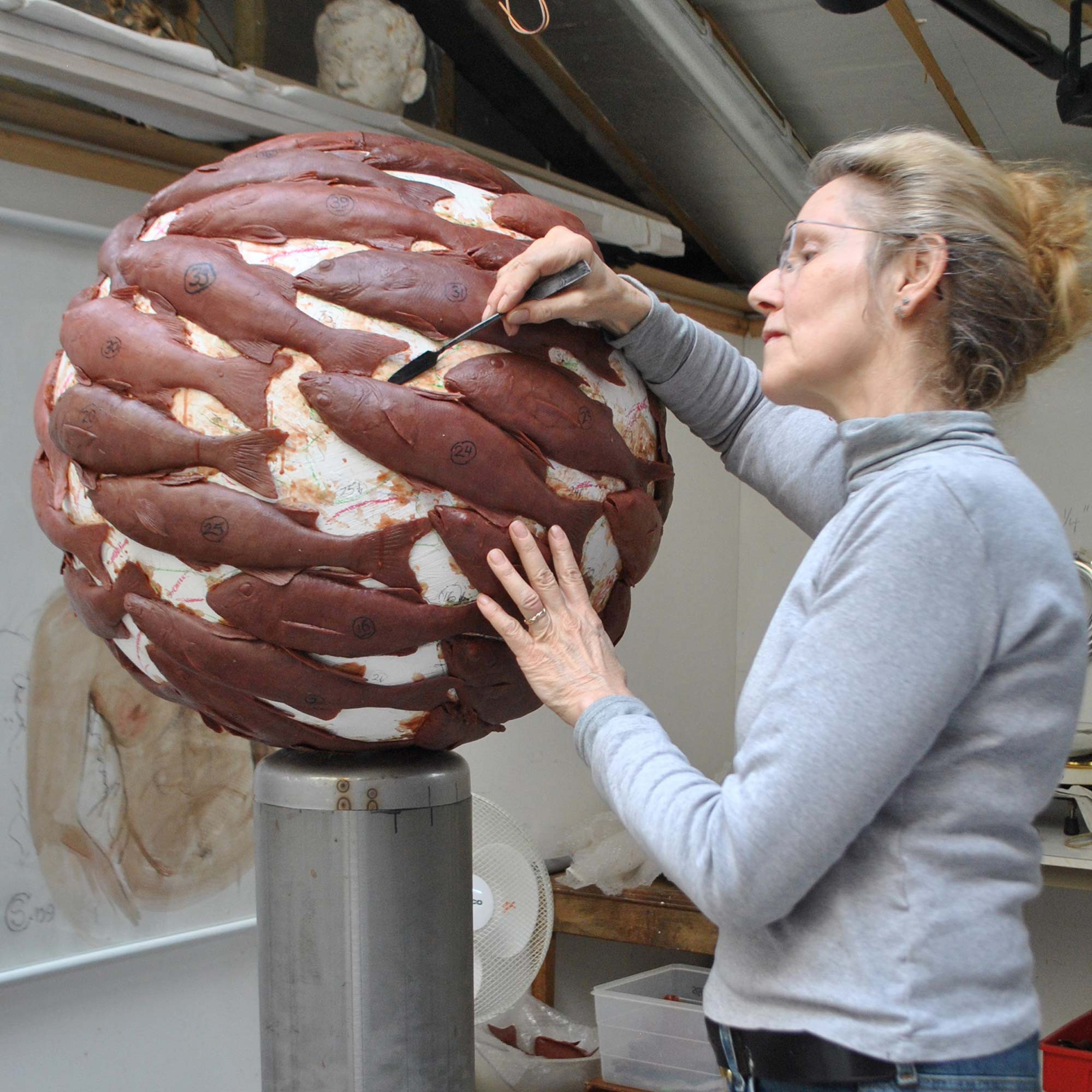 The Dissident being made