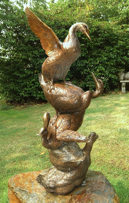 ... Flying Yattenducks ... (Click to enlarge)