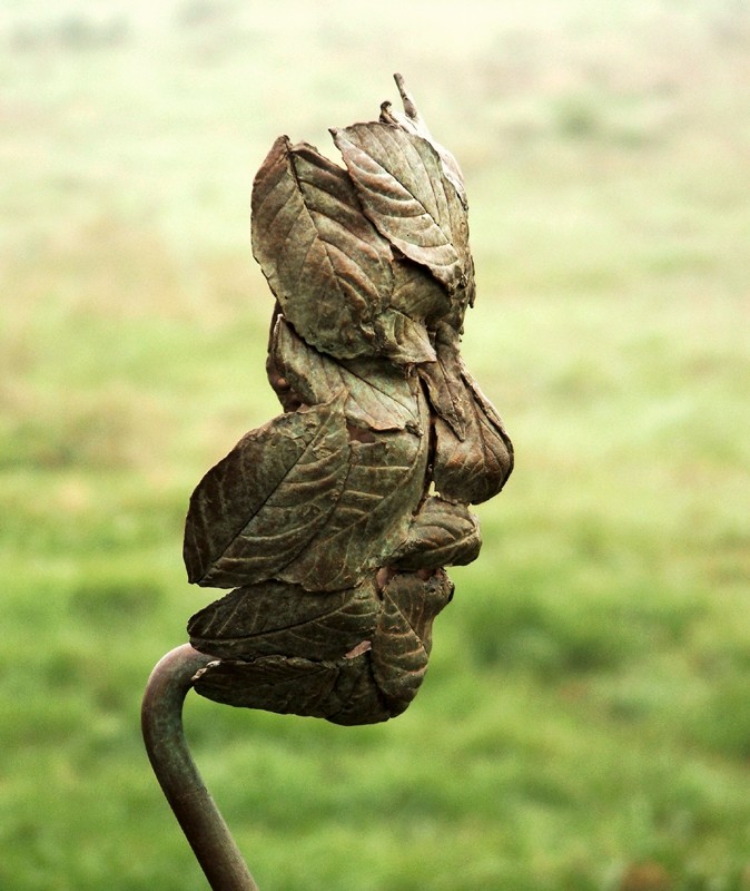 There is a sense of Peter Pan about this little mask...   (Click to enlarge)