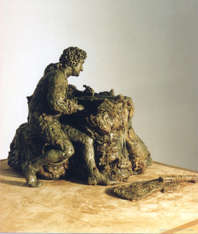 ... an English composer at work ... (Click to enlarge)