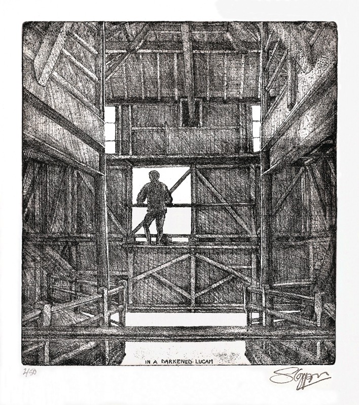 ... in a darkened lucam ... (Click to enlarge)