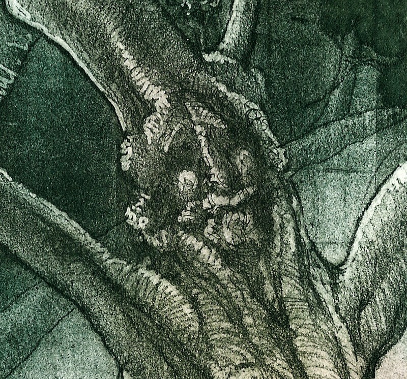 ... a lark in the naked wet woods … (Click to enlarge)