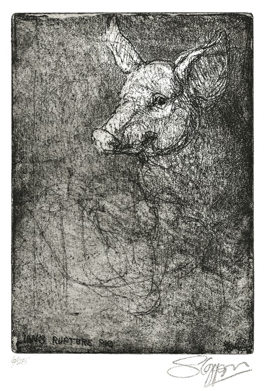 … a pig with attitude … (Click to enlarge)