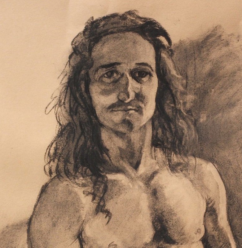 ... a kick boxer and welder with a gentle manner ...       (Click to enlarge)