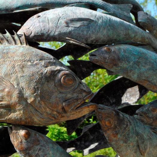 Detail of The Dissident by Sioban Coppinger