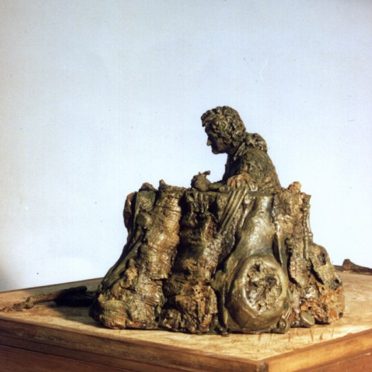 ... an English composer at work ... (Click to enlarge)