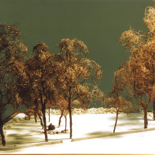 ... a small park close to the Abbey ... (Click to enlarge)