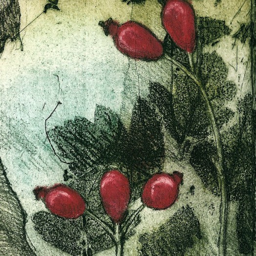 ... a lark in the naked wet woods … (Click to enlarge)