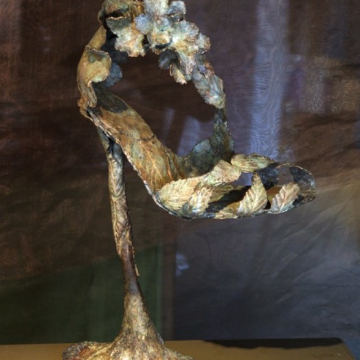  shimmying off  she leaves for the woodland ball          (Click to enlarge)