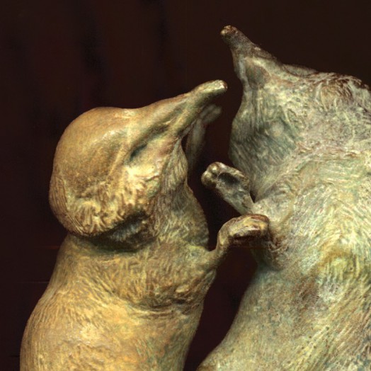 ... two little friends   (Click to enlarge)