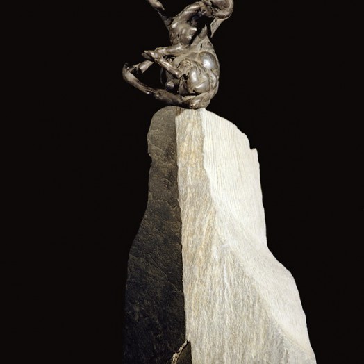 ... did he fall or was he pushed? ...  photo Richard Greenly   (Click to enlarge)