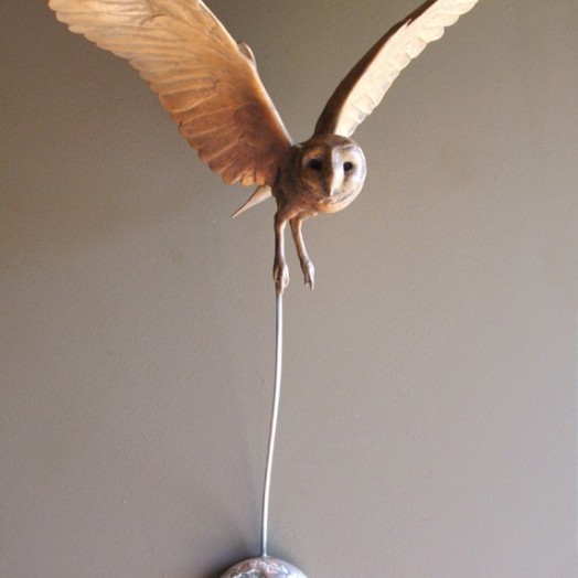 ... this ghostly spirit hovers above the moon ...             (Click to enlarge)