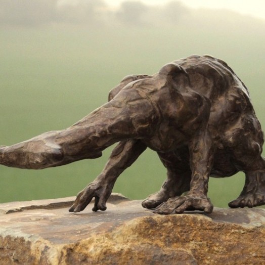 ARROW CREATURE - small bronze sculpture