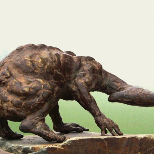 ARROW CREATURE - small bronze sculpture